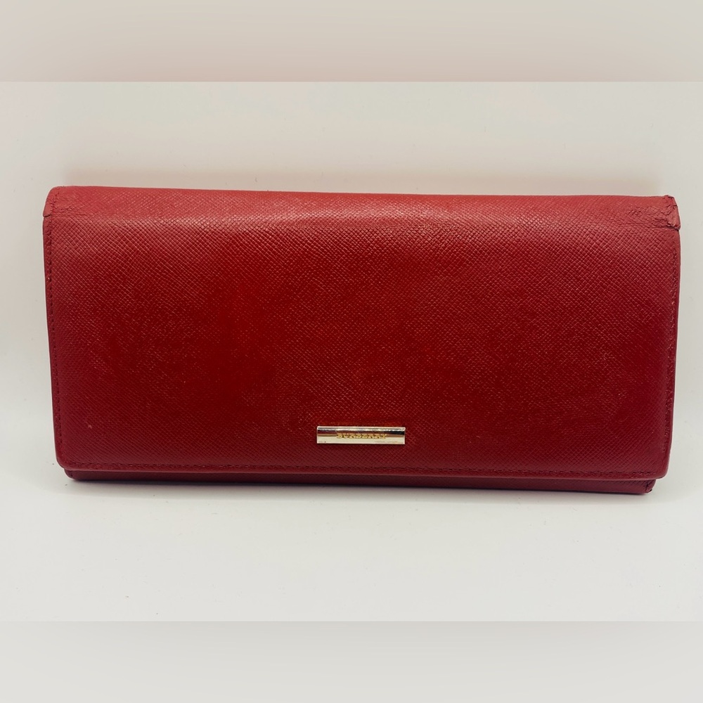 Burberry Leather Wallet with COA